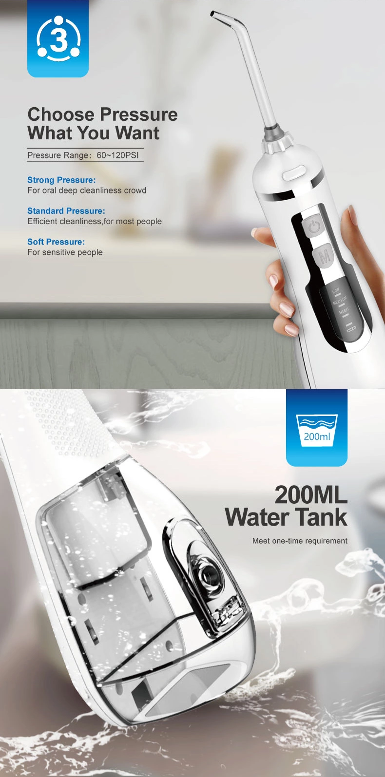 واترجت پرتابل واترپالس مدل V500 - Image 6