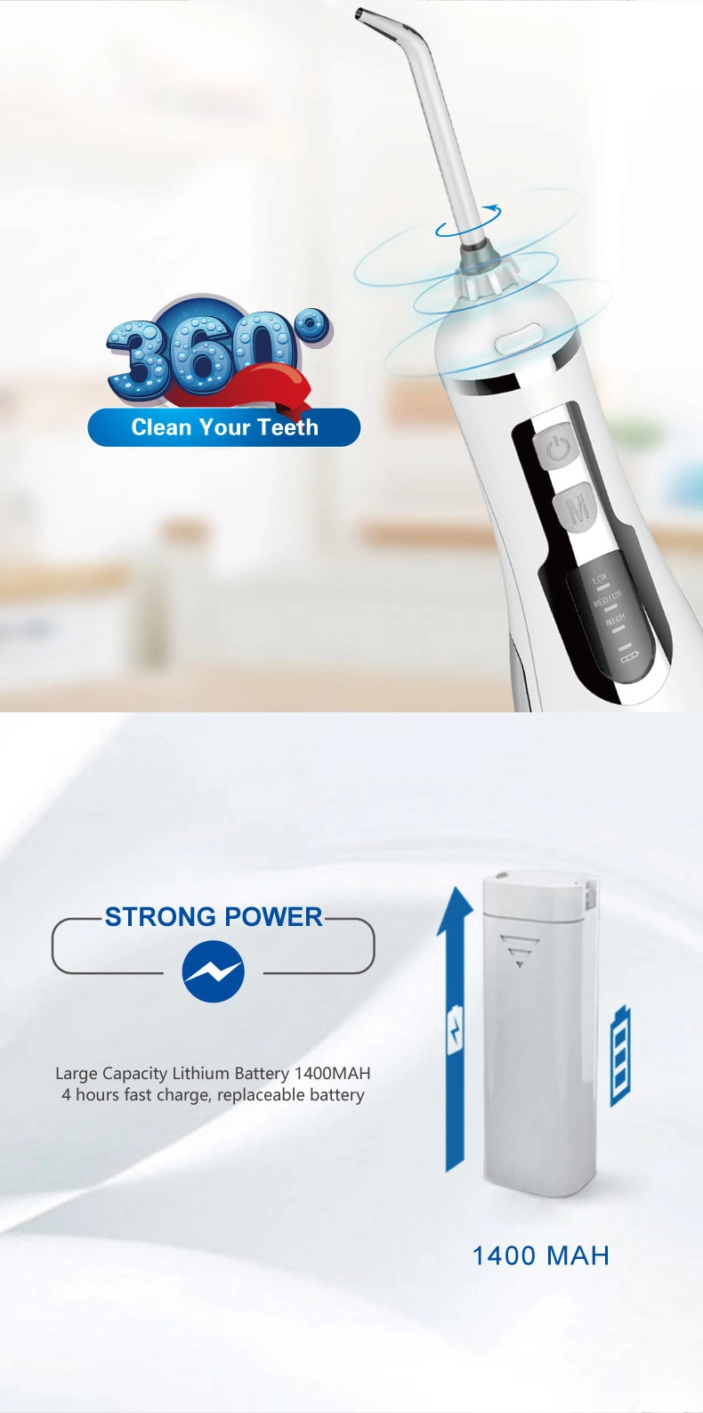 واترجت پرتابل واترپالس مدل V500 - Image 8