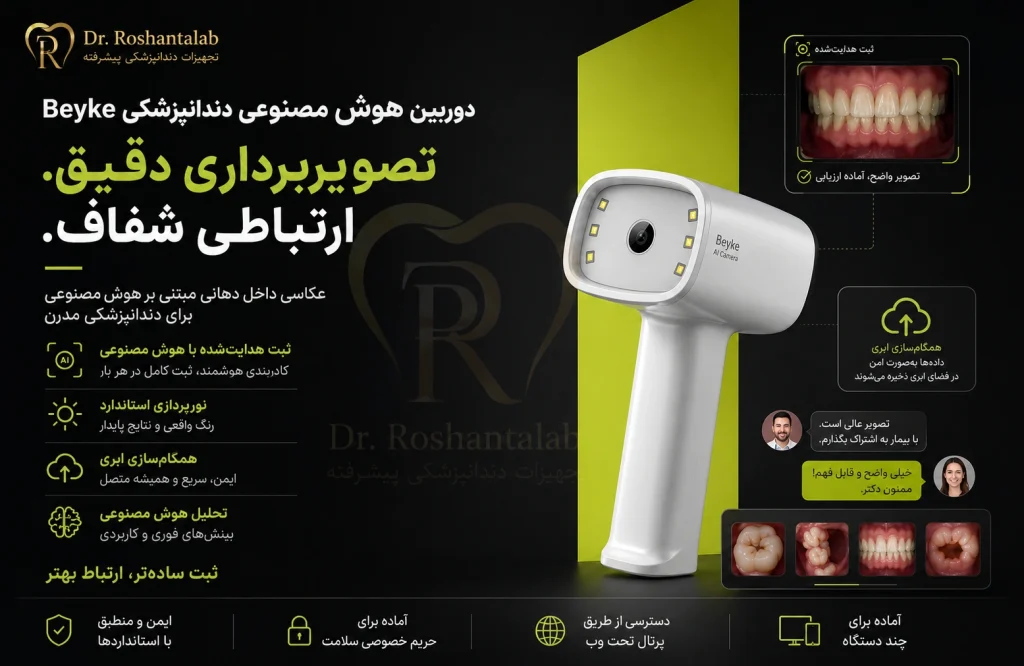 تفاوت Beyke با دوربین داخل دهانی معمولی